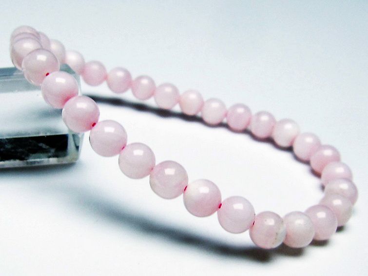 ピンクカルサイト ブレスレット 6mm [T144-8428] 1枚目