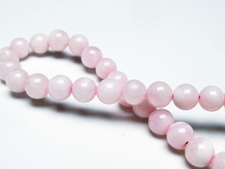 ピンクカルサイト ブレスレット 6mm [T144-8428] 2枚目