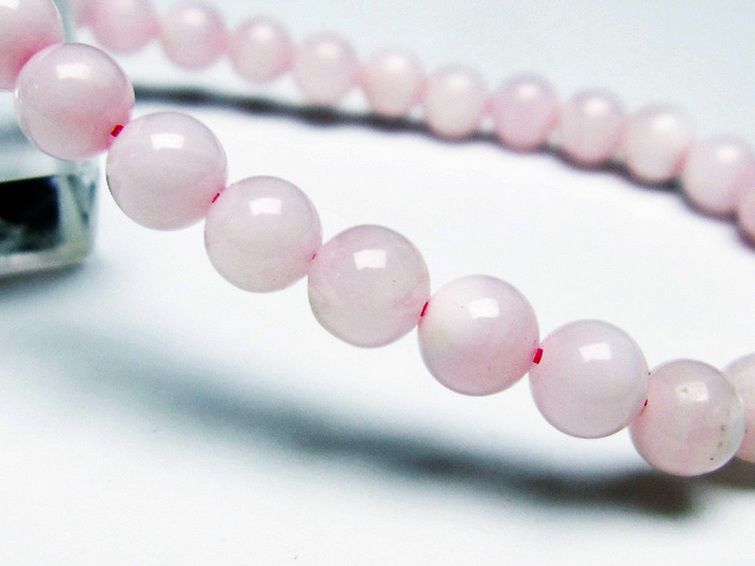 ピンクカルサイト ブレスレット 6mm [T144-8428] 3枚目