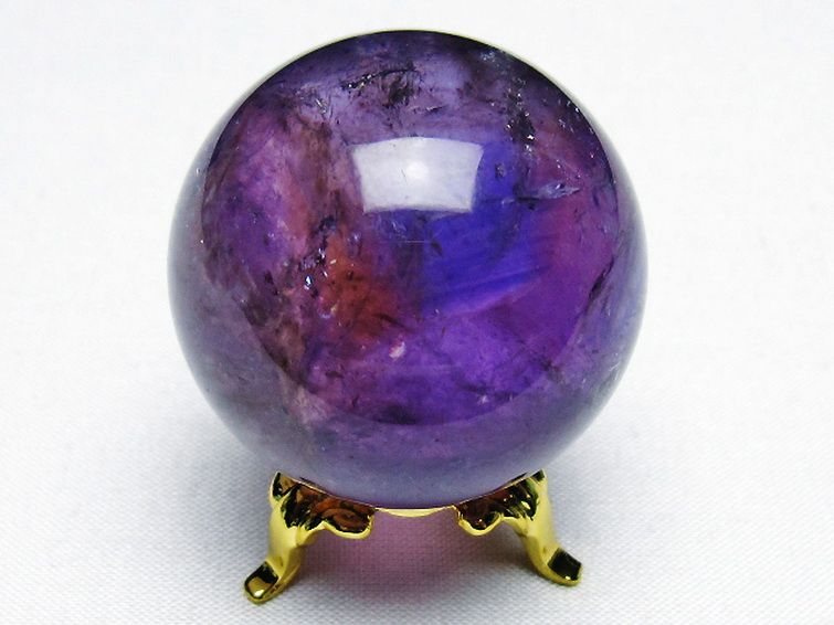 アメトリン 丸玉 38mm [t145-2130] 3枚目