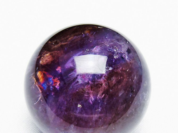 アメトリン 丸玉 38mm [t145-2139] 2枚目