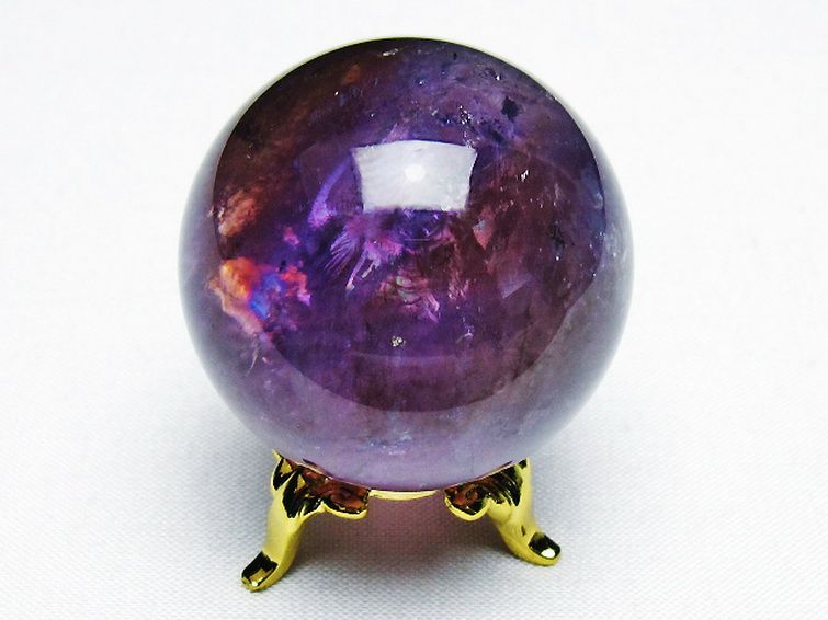 アメトリン 丸玉 38mm [t145-2139] 3枚目