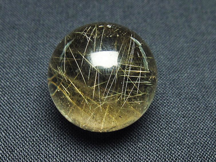 ルチルクォーツ 丸玉 ゴールドタイチンルチル水晶 22mm t145-2411の説明