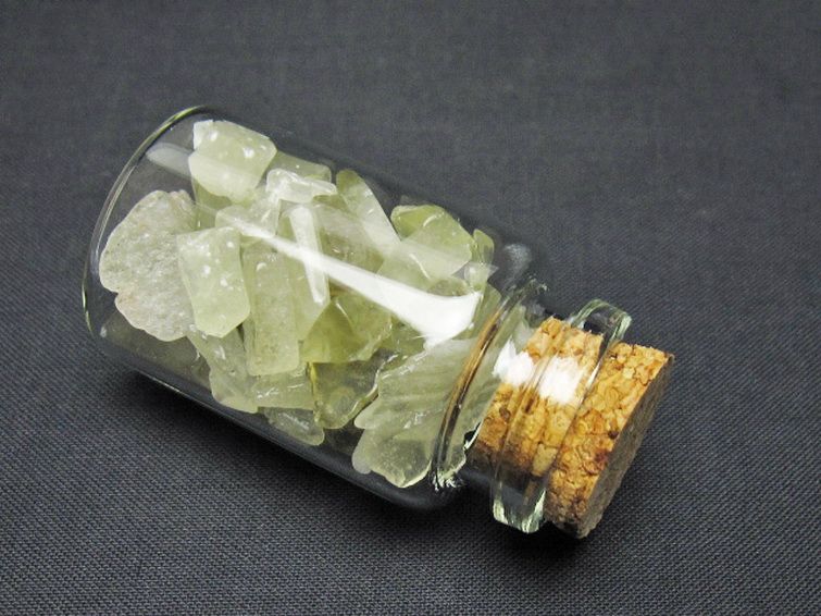 リビアングラス さざれ [t145-2845] 3枚目