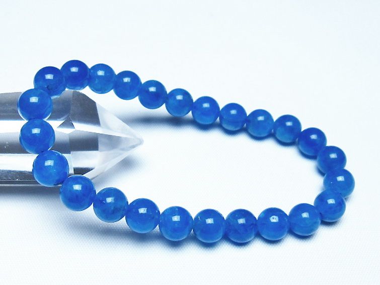 アパタイト ブレスレット 8mm [t149-7645] 1枚目