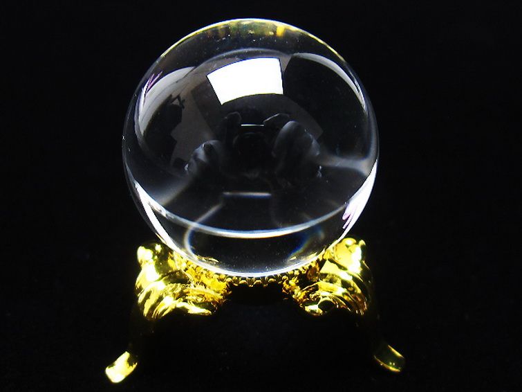 Aクラス水晶 丸玉 24mm [T151-2151] 3枚目