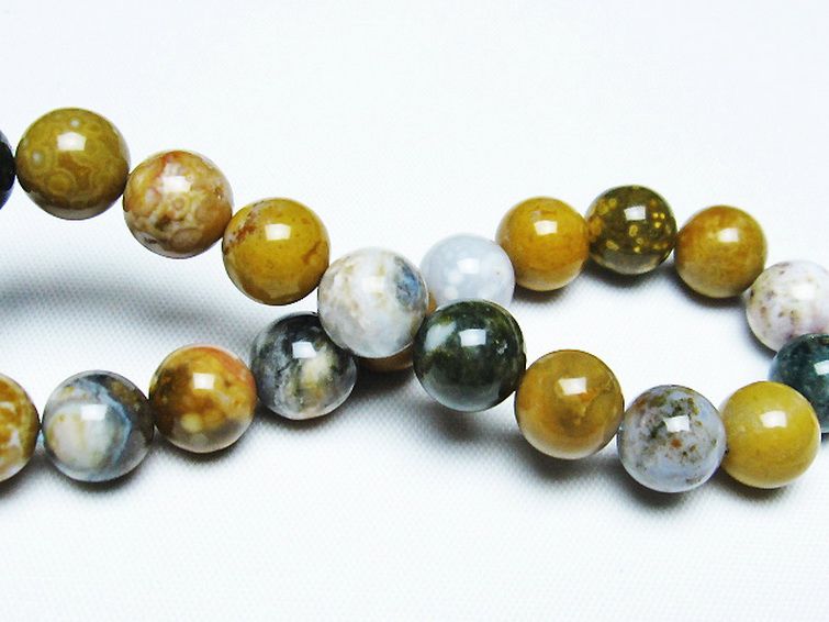 オーシャンジャスパー ブレスレット 9mm [T153-3181] 2枚目