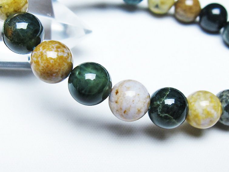 オーシャンジャスパー ブレスレット 9mm [T153-3377] 3枚目