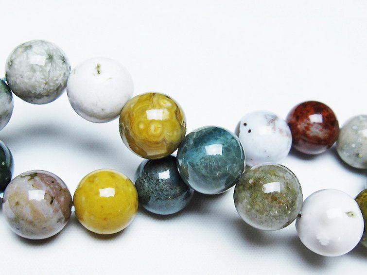 オーシャンジャスパー ブレスレット 13mm [T153-3401] 2枚目