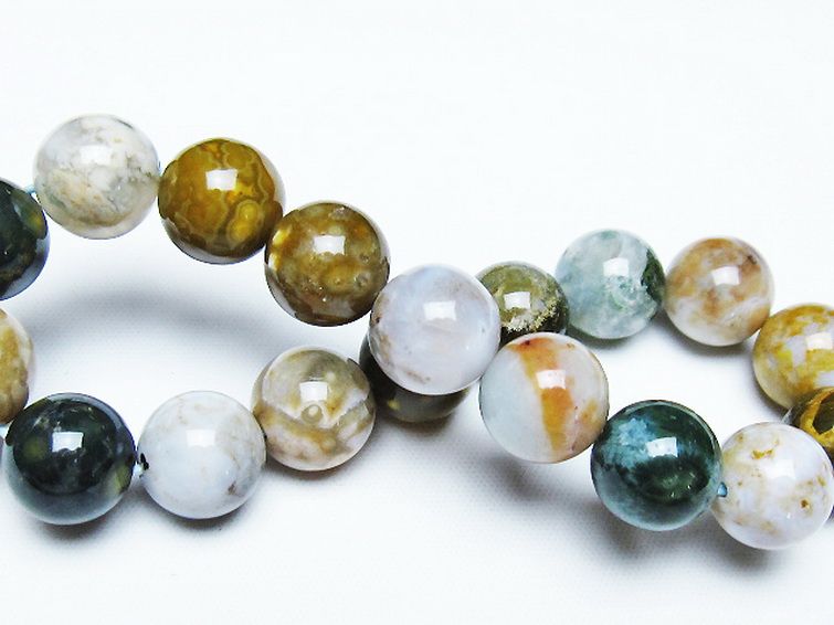 オーシャンジャスパー ブレスレット 12mm [t153-3412] 2枚目