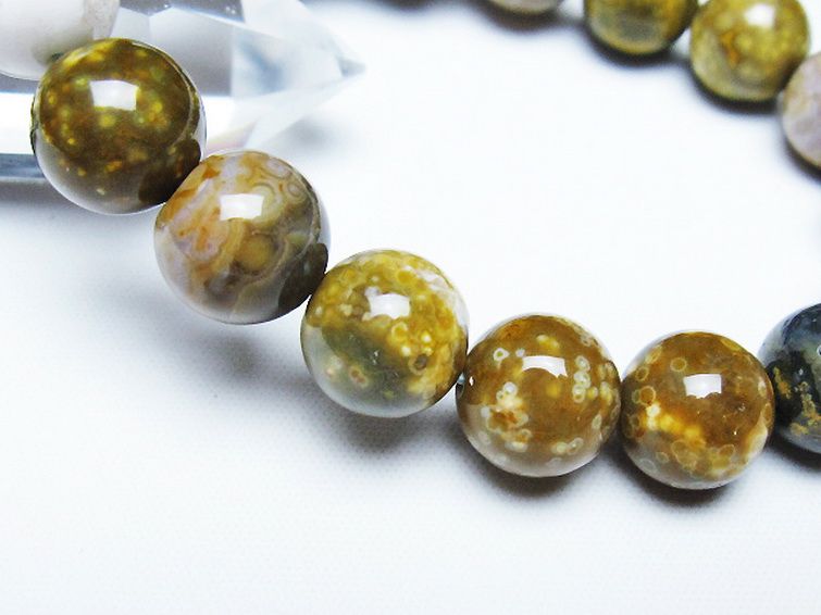 オーシャンジャスパー ブレスレット 12mm [t153-3425] 3枚目