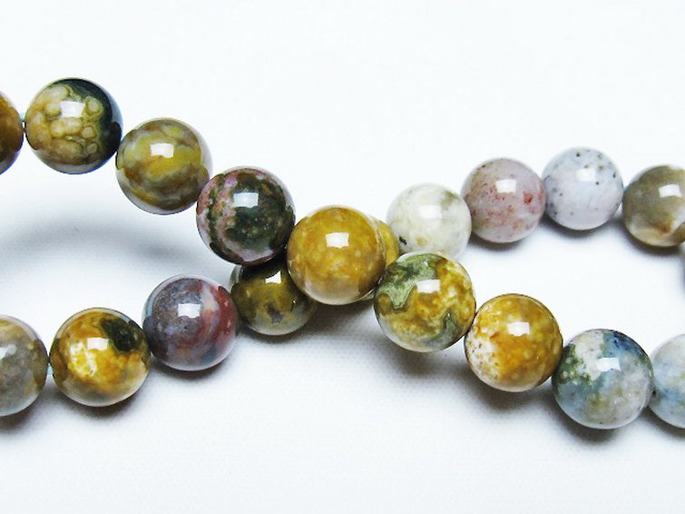 オーシャンジャスパー ブレスレット 9mm [T153-3427] 2枚目