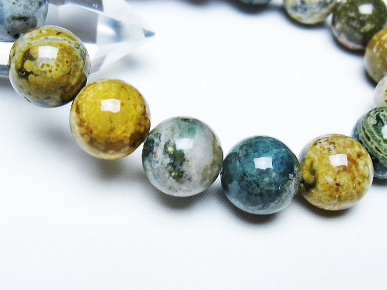 オーシャンジャスパー ブレスレット 13mm [T153-3444] 3枚目