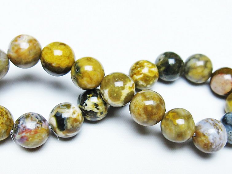 オーシャンジャスパー ブレスレット 10mm [T153-3449] 2枚目