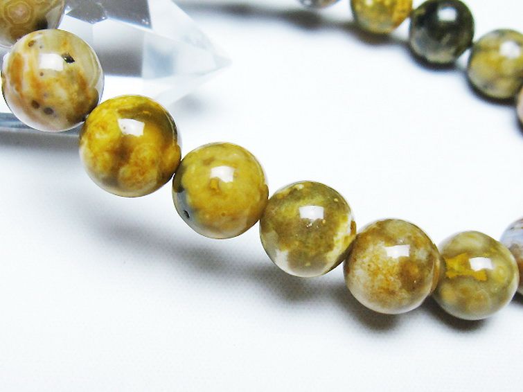 オーシャンジャスパー ブレスレット 10mm [T153-3449] 3枚目