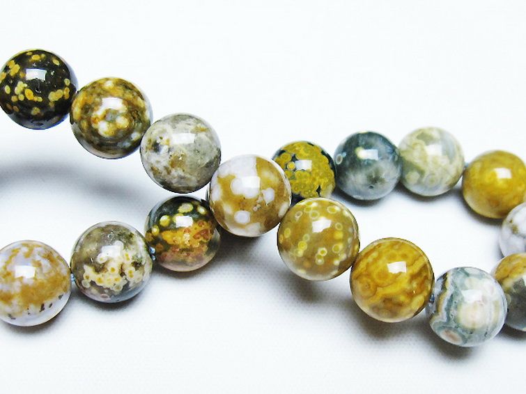 オーシャンジャスパー ブレスレット 10mm [t153-3456] 2枚目