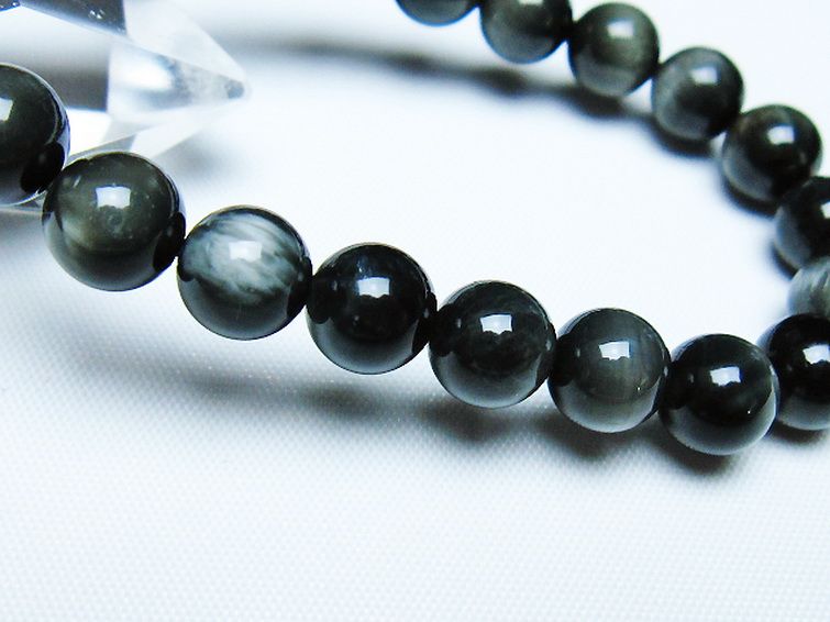 イーグルアイ ブレスレット 8mm [t156-6999] 3枚目