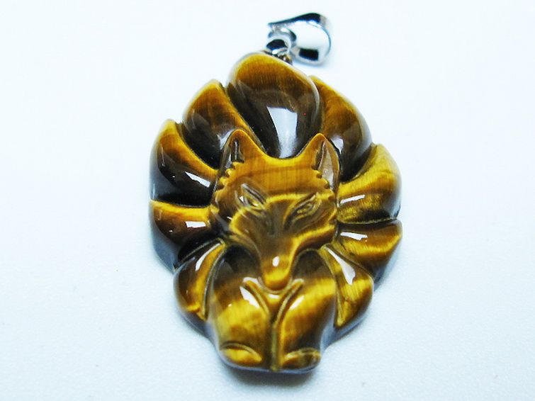 タイガーアイ ペンダント [t157-2999] 3枚目