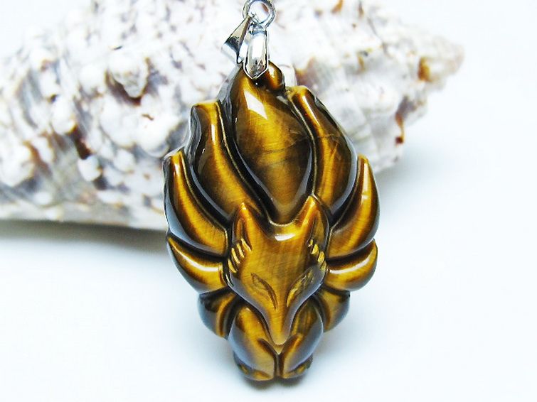 タイガーアイ ペンダント [T157-3033] 2枚目