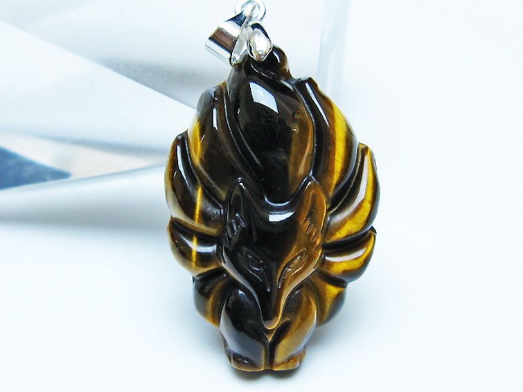 タイガーアイ ペンダント [t157-3038] 1枚目