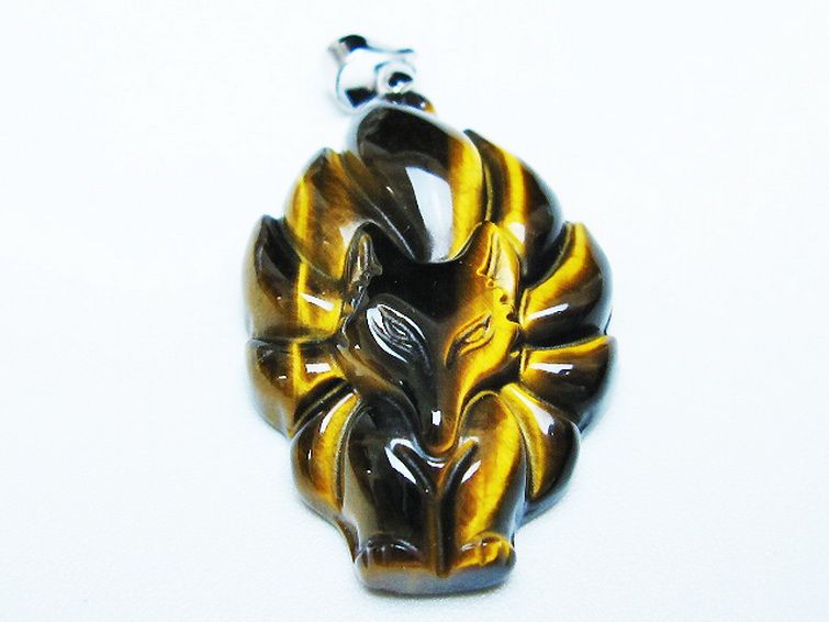 タイガーアイ ペンダント [t157-3038] 3枚目