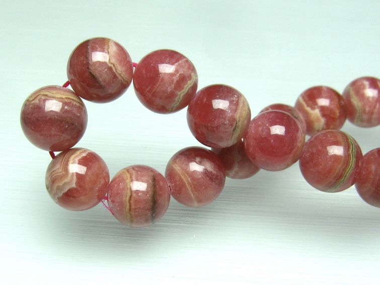 インカローズ ロードクロサイト ブレスレット 13mm [T16-10060] 2枚目