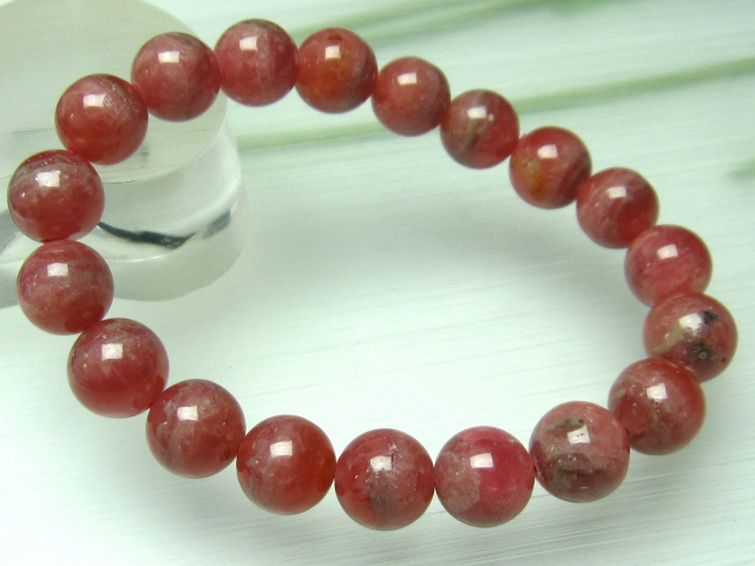 インカローズ ロードクロサイト ブレスレット 10mm [t16-10434] 1枚目