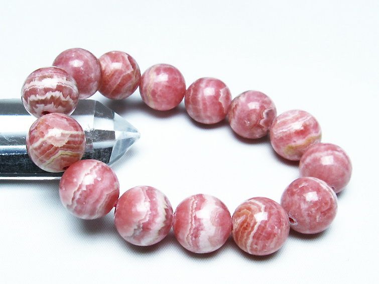 インカローズ ロードクロサイト ブレスレット 16mm [T16-14579] 1枚目