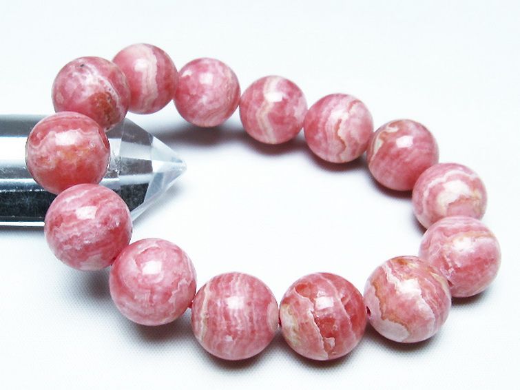 インカローズ ロードクロサイト ブレスレット 16mm [T16-14583] 1枚目