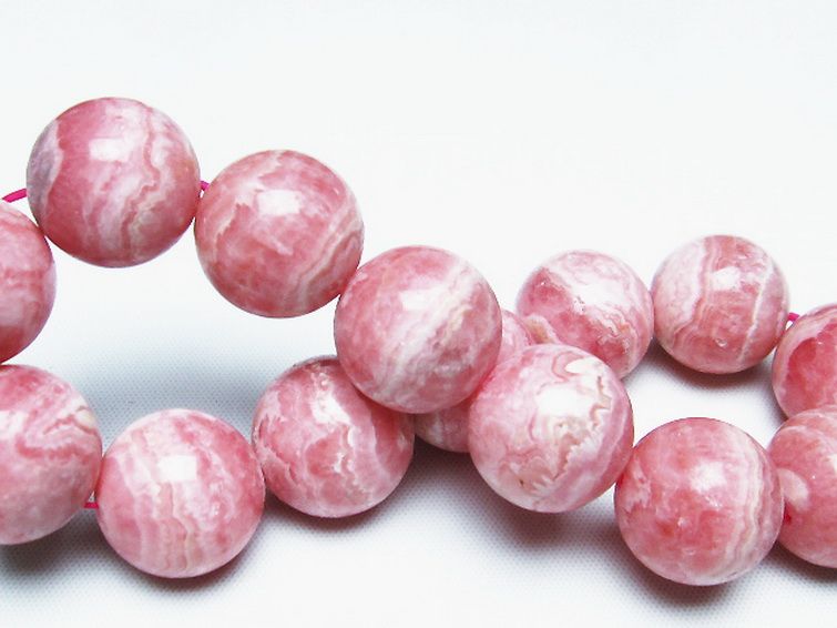 インカローズ ロードクロサイト ブレスレット 17mm [T16-14589] 2枚目