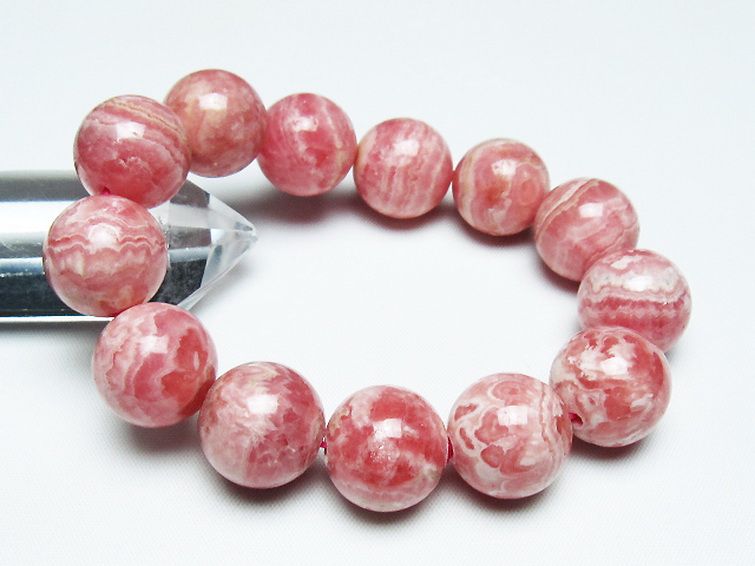 インカローズ ロードクロサイト ブレスレット 17mm [T16-15018] 1枚目