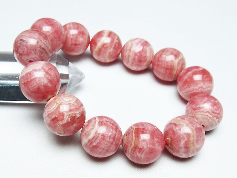 インカローズ ロードクロサイト ブレスレット 18mm [T16-15019] 1枚目