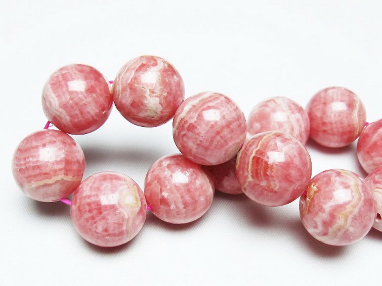 インカローズ ロードクロサイト ブレスレット 18mm [T16-15019] 2枚目