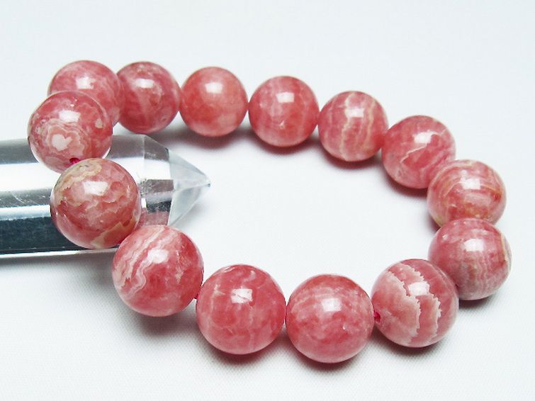 インカローズ ロードクロサイト ブレスレット 16mm [T16-15051] 1枚目