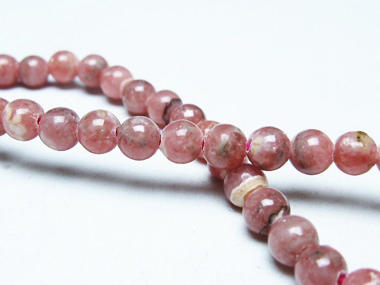 インカローズ ロードクロサイト ブレスレット 5mm [T16-15374] 2枚目