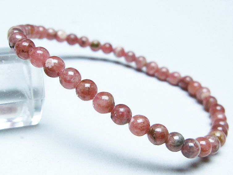 インカローズ ロードクロサイト ブレスレット 5mm [T16-15378] 1枚目