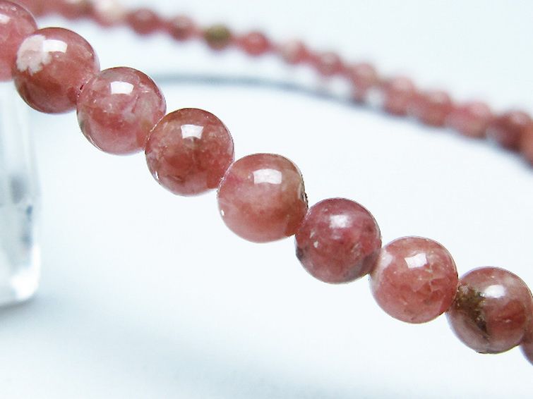 インカローズ ロードクロサイト ブレスレット 5mm [T16-15378] 3枚目