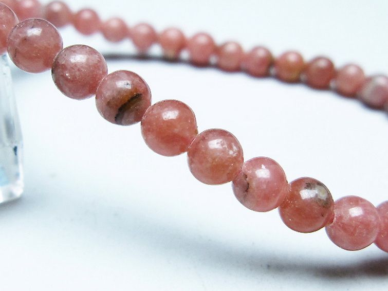 インカローズ ロードクロサイト ブレスレット 5mm [T16-15387] 3枚目