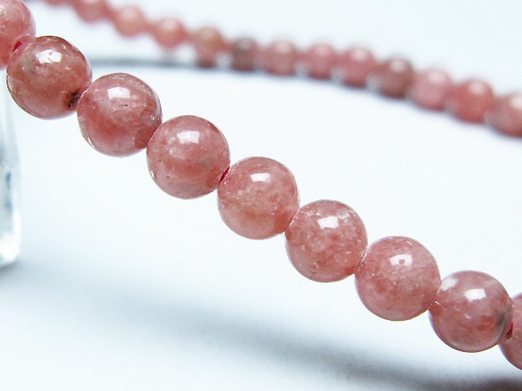 インカローズ ロードクロサイト ブレスレット 5mm [T16-15432] 3枚目