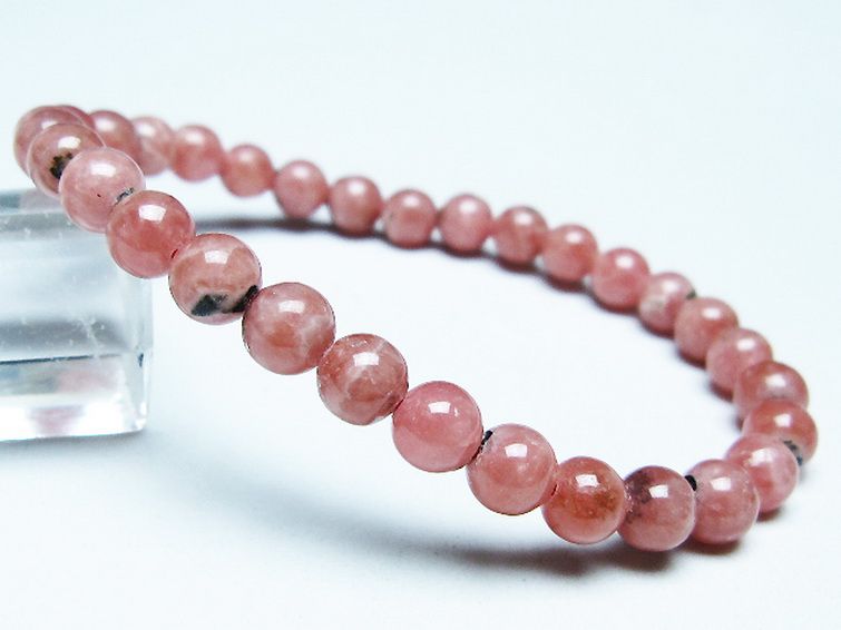 インカローズ ロードクロサイト ブレスレット 6mm [T16-15440] 1枚目