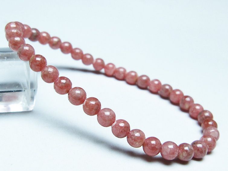 インカローズ ロードクロサイト ブレスレット 5mm [T16-15463] 1枚目