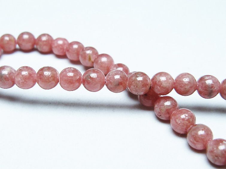 インカローズ ロードクロサイト ブレスレット 5mm [T16-15467] 2枚目