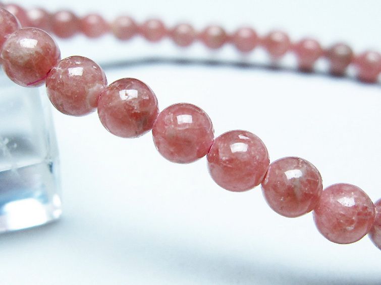 インカローズ ロードクロサイト ブレスレット 5mm [T16-15467] 3枚目