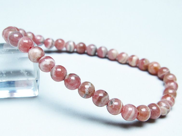 インカローズ ロードクロサイト ブレスレット 5mm [T16-15552] 1枚目