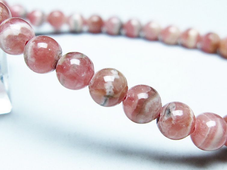 インカローズ ロードクロサイト ブレスレット 5mm [T16-15552] 3枚目