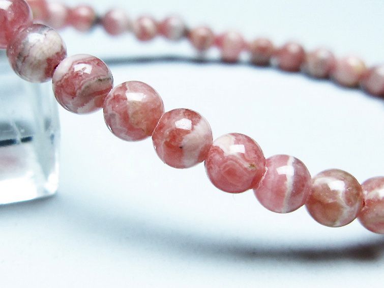 インカローズ ロードクロサイト ブレスレット 5mm [T16-15569] 3枚目