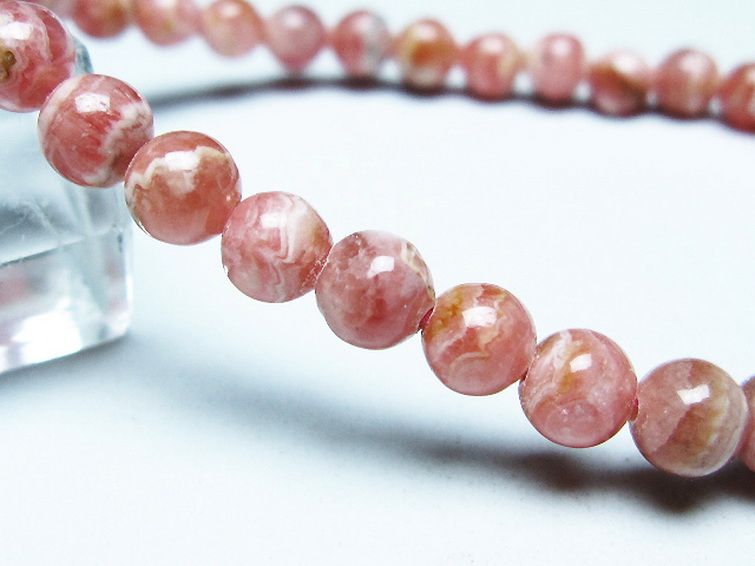 インカローズ ロードクロサイト ブレスレット 5mm [t16-15580] 3枚目