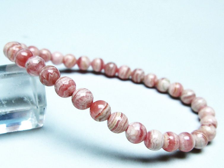 インカローズ ロードクロサイト ブレスレット 5mm [t16-15584] 1枚目