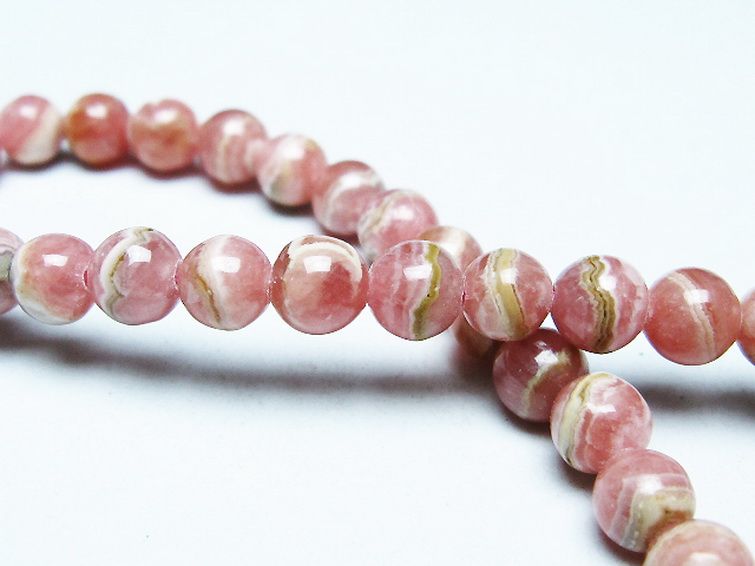 インカローズ ロードクロサイト ブレスレット 5mm [T16-15585] 2枚目