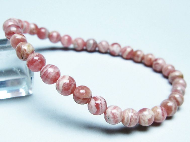 インカローズ ロードクロサイト ブレスレット 5mm [t16-15589] 1枚目